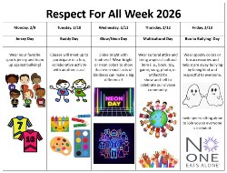 Respect for All Week Feb. 9-13
